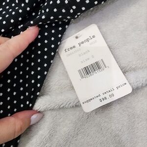 Free People size small cutout bow dress